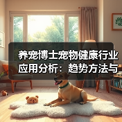 养宠博士宠物健康行业应用分析:趋势方法与实用建议(图3) 养宠博士宠物健康行业应用分析:趋势方法与实用建议(图3)