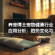 养宠博士宠物健康行业应用分析：趋势变化与实用方法（图1）