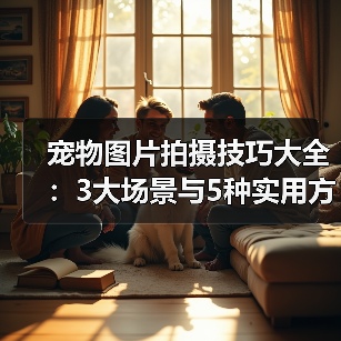宠物图片拍摄技巧大全:3大场景与5种实用方法(图2) 宠物图片拍摄技巧大全:3大场景与5种实用方法(图2)