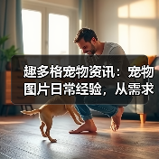 趣多格宠物资讯：宠物图片日常经验，从需求判断到使用维护指南（图4）