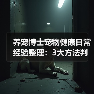 养宠博士宠物健康日常经验整理:3大方法判断需求与避坑(图2) 养宠博士宠物健康日常经验整理:3大方法判断需求与避坑(图2)