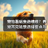 宠物看病贵选粮难?养宠常见场景选择要点与注意事项(图3) 宠物看病贵选粮难?养宠常见场景选择要点与注意事项(图3)