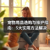 宠物用品选购与维护指南：5大实用方法解决常见难题（图4）