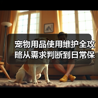宠物用品使用维护全攻略从需求判断到日常保养5大方法(图4) 宠物用品使用维护全攻略从需求判断到日常保养5大方法(图4)