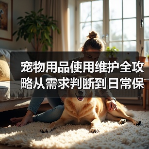 宠物用品使用维护全攻略从需求判断到日常保养5大方法(图3) 宠物用品使用维护全攻略从需求判断到日常保养5大方法(图3)