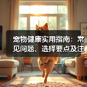 宠物健康实用指南:常见问题、选择要点及注意事项(图1) 宠物健康实用指南:常见问题、选择要点及注意事项(图1)