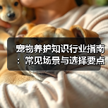 宠物养护知识行业指南:常见场景与选择要点解析(图2) 宠物养护知识行业指南:常见场景与选择要点解析(图2)