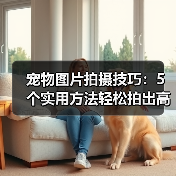 宠物图片拍摄技巧:5个实用方法轻松拍出高颜值照片(图3) 宠物图片拍摄技巧:5个实用方法轻松拍出高颜值照片(图3)