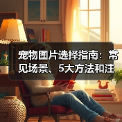 宠物图片选择指南:常见场景、5大方法和注意事项(图1) 宠物图片选择指南:常见场景、5大方法和注意事项(图1)