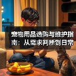 宠物用品选购与维护指南：从需求判断到日常保养（图1）