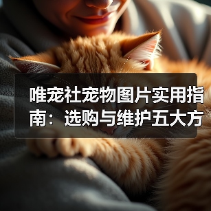 唯宠社宠物图片实用指南:选购与维护五大方法(图4) 唯宠社宠物图片实用指南:选购与维护五大方法(图4)