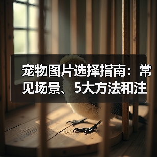 宠物图片选择指南:常见场景、5大方法和注意事项(图4) 宠物图片选择指南:常见场景、5大方法和注意事项(图4)