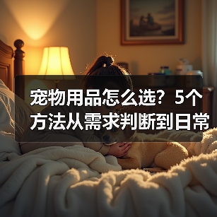 宠物用品怎么选?5个方法从需求判断到日常维护(图3) 宠物用品怎么选?5个方法从需求判断到日常维护(图3)