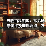 宠物百科知识:常见场景困扰及选择要点,万安云宠5大建议(图1) 宠物百科知识:常见场景困扰及选择要点,万安云宠5大建议(图1)