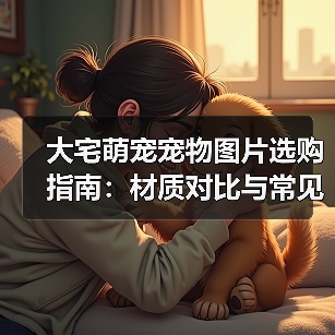 大宅萌宠宠物图片选购指南：材质对比与常见问题解析（图2）