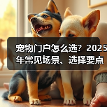 宠物门户怎么选?2025年常见场景、选择要点与注意事项(图2) 宠物门户怎么选?2025年常见场景、选择要点与注意事项(图2)