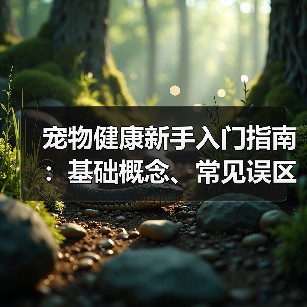 宠物健康新手入门指南:基础概念、常见误区与解决方法(图2) 宠物健康新手入门指南:基础概念、常见误区与解决方法(图2)