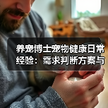 养宠博士宠物健康日常经验:需求判断方案与避坑建议(图1) 养宠博士宠物健康日常经验:需求判断方案与避坑建议(图1)