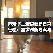 养宠博士宠物健康日常经验:需求判断方案与避坑建议(图3) 养宠博士宠物健康日常经验:需求判断方案与避坑建议(图3)