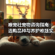 唯宠社宠物咨询指南:选购品种与养护难题实用5方法(图2) 唯宠社宠物咨询指南:选购品种与养护难题实用5方法(图2)