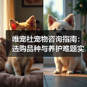 唯宠社宠物咨询指南:选购品种与养护难题实用5方法(图3) 唯宠社宠物咨询指南:选购品种与养护难题实用5方法(图3)