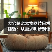 大宅萌宠宠物图片日常经验:从需求判断到使用维护全攻略(图3) 大宅萌宠宠物图片日常经验:从需求判断到使用维护全攻略(图3)