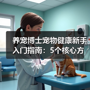 养宠博士宠物健康新手入门指南:5个核心方法避开误区(图4) 养宠博士宠物健康新手入门指南:5个核心方法避开误区(图4)