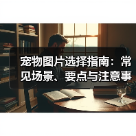 宠物图片选择指南:常见场景、要点与注意事项(图3) 宠物图片选择指南:常见场景、要点与注意事项(图3)
