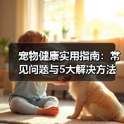 宠物健康实用指南：常见问题与5大解决方法（图1）