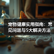 宠物健康实用指南：常见问题与5大解决方法（图4）