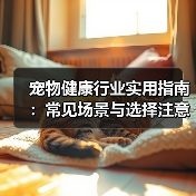 宠物健康行业实用指南:常见场景与选择注意事项(图3) 宠物健康行业实用指南:常见场景与选择注意事项(图3)