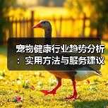 宠物健康行业趋势分析:实用方法与服务建议2026(图1) 宠物健康行业趋势分析:实用方法与服务建议2026(图1)