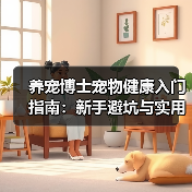 养宠博士宠物健康入门指南:新手避坑与实用解决方案(图4) 养宠博士宠物健康入门指南:新手避坑与实用解决方案(图4)