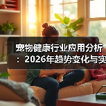 宠物健康行业应用分析:2026年趋势变化与实用方法(图2) 宠物健康行业应用分析:2026年趋势变化与实用方法(图2)